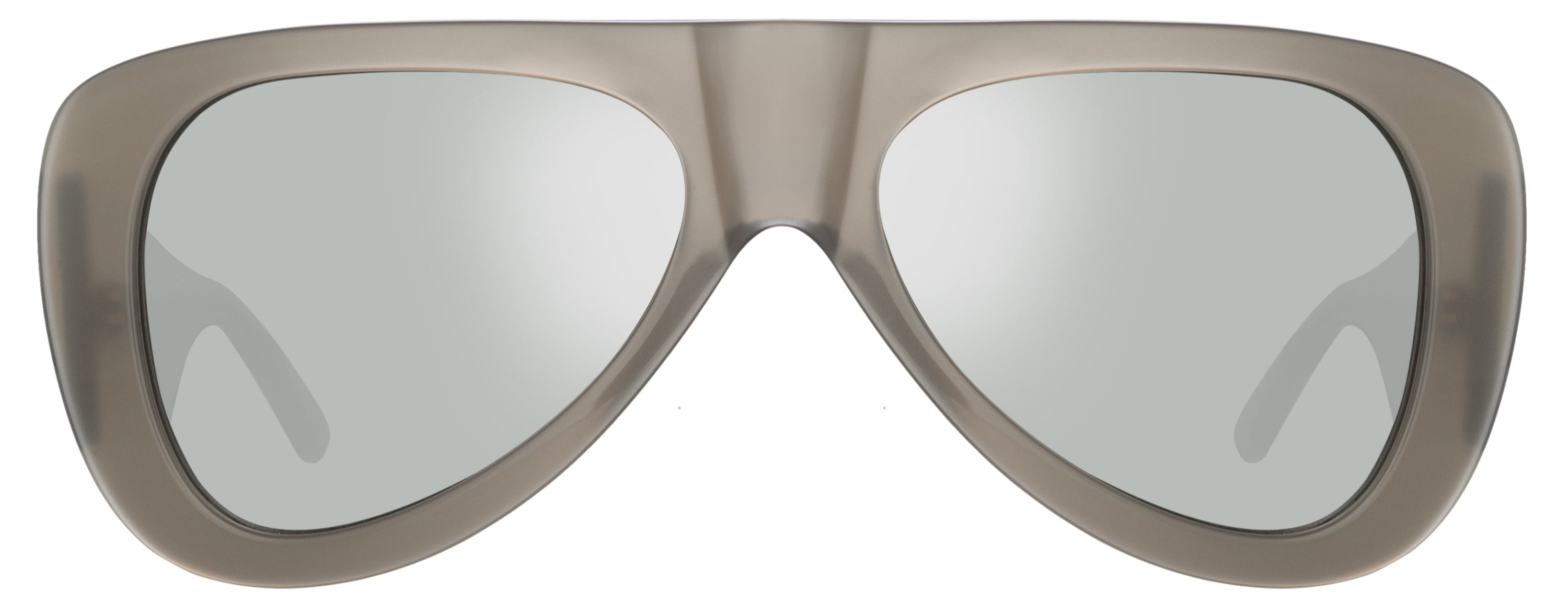 Color_ATTICO20C4SUN - The Attico Edie Aviator Sunglasses in Silver