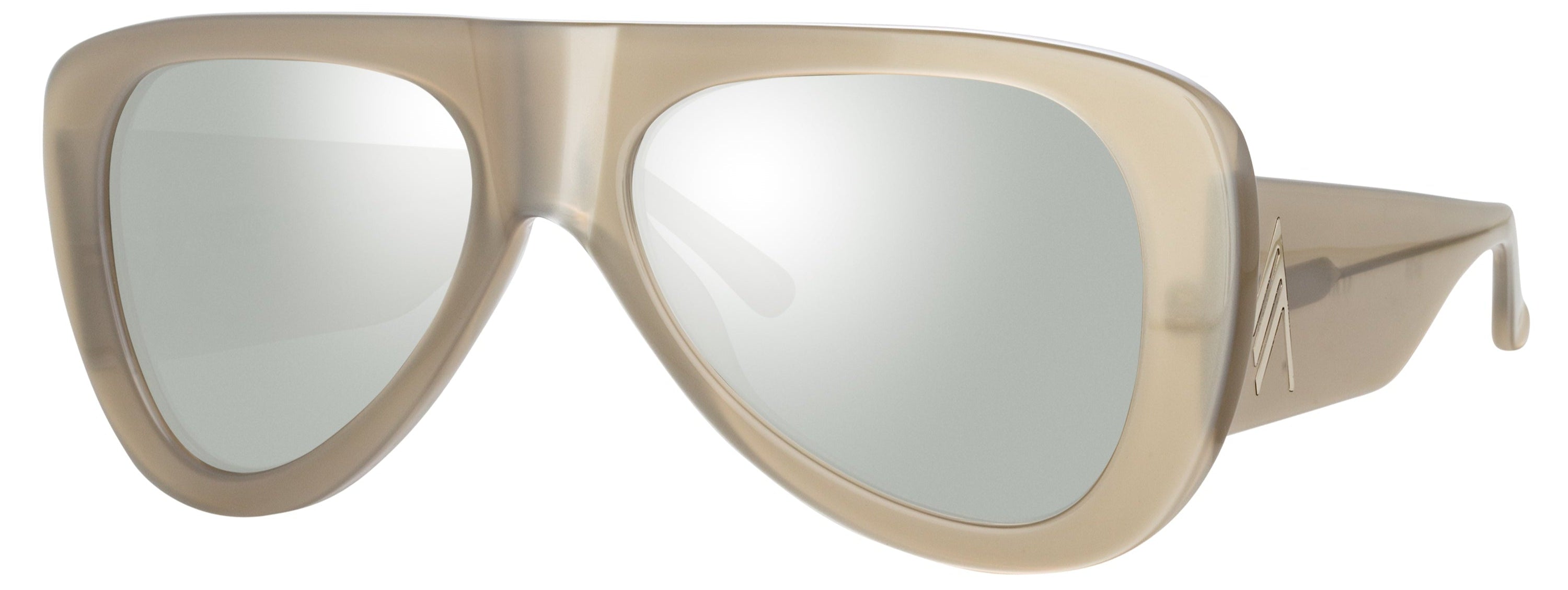 Color_Color_ATTICO20C4SUN - The Attico Edie Aviator Sunglasses in Silver