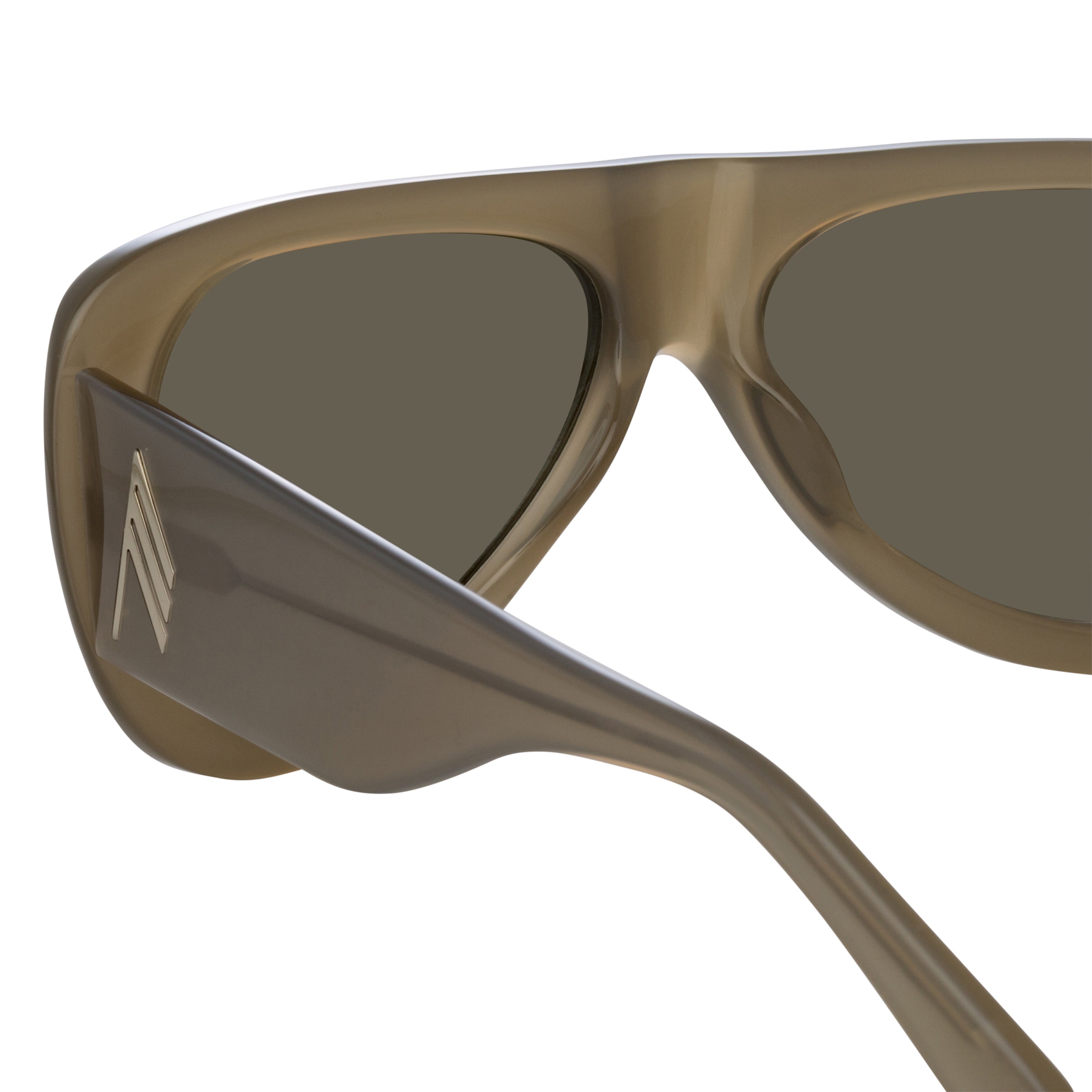 Color_ATTICO20C4SUN - The Attico Edie Aviator Sunglasses in Silver