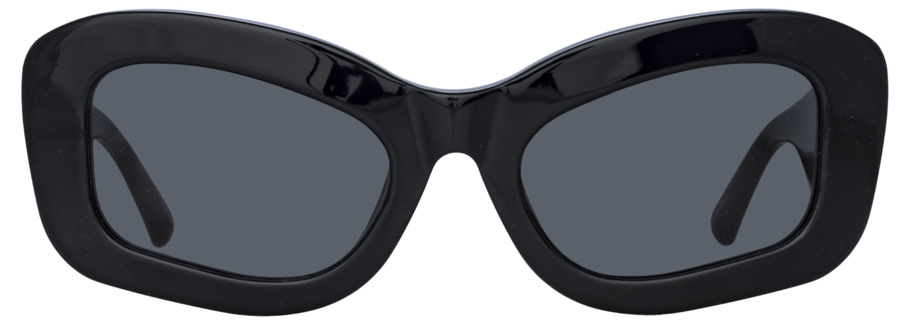 Color_ATTICO64C1SUN - The Attico Harry Cat Eye Sunglasses in Black