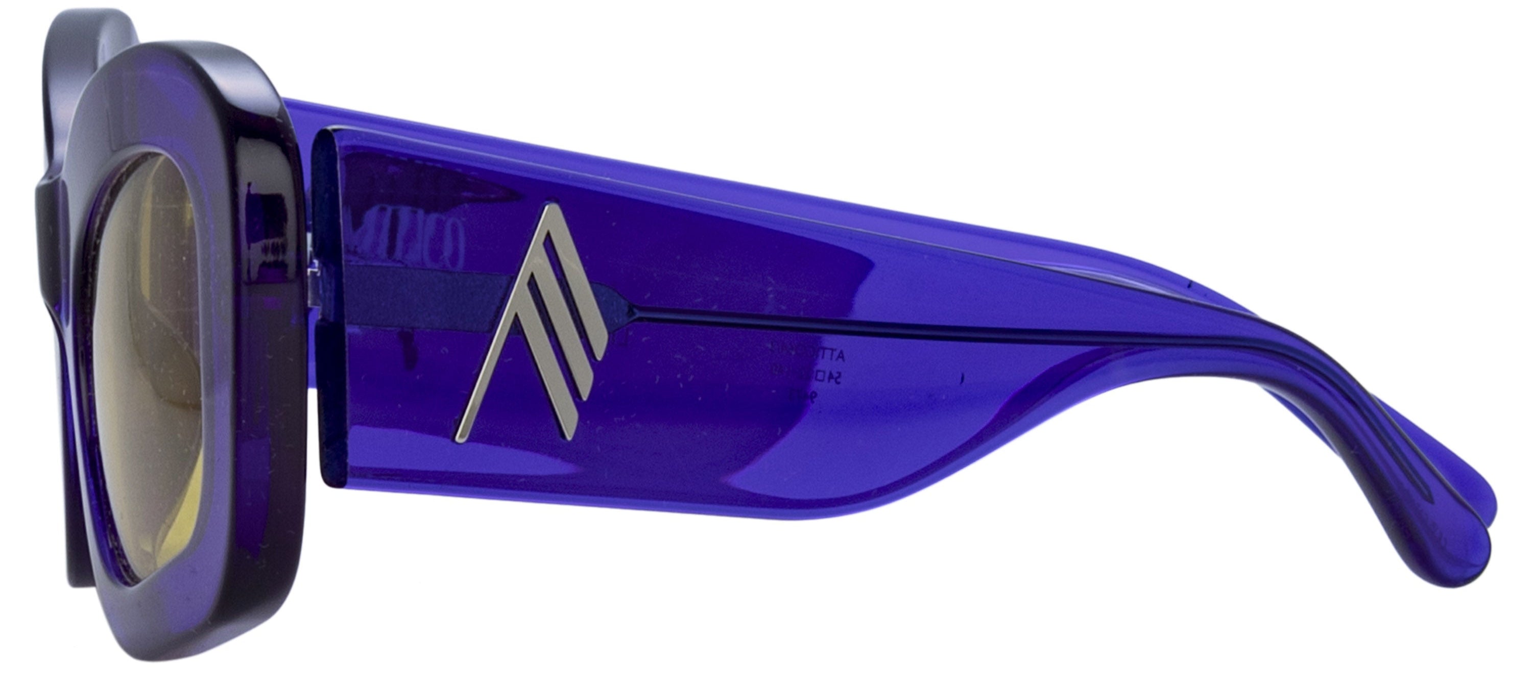 Color_ATTICO64C3SUN - The Attico Harry Cat Eye Sunglasses in Purple