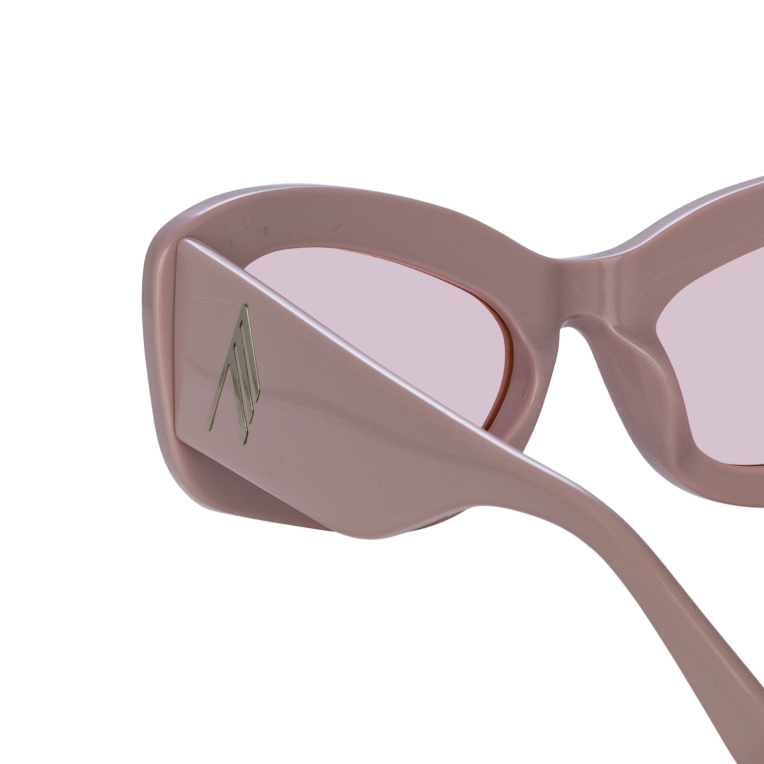 Color_ATTICO64C2SUN - The Attico Harry Cat Eye Sunglasses in Pink