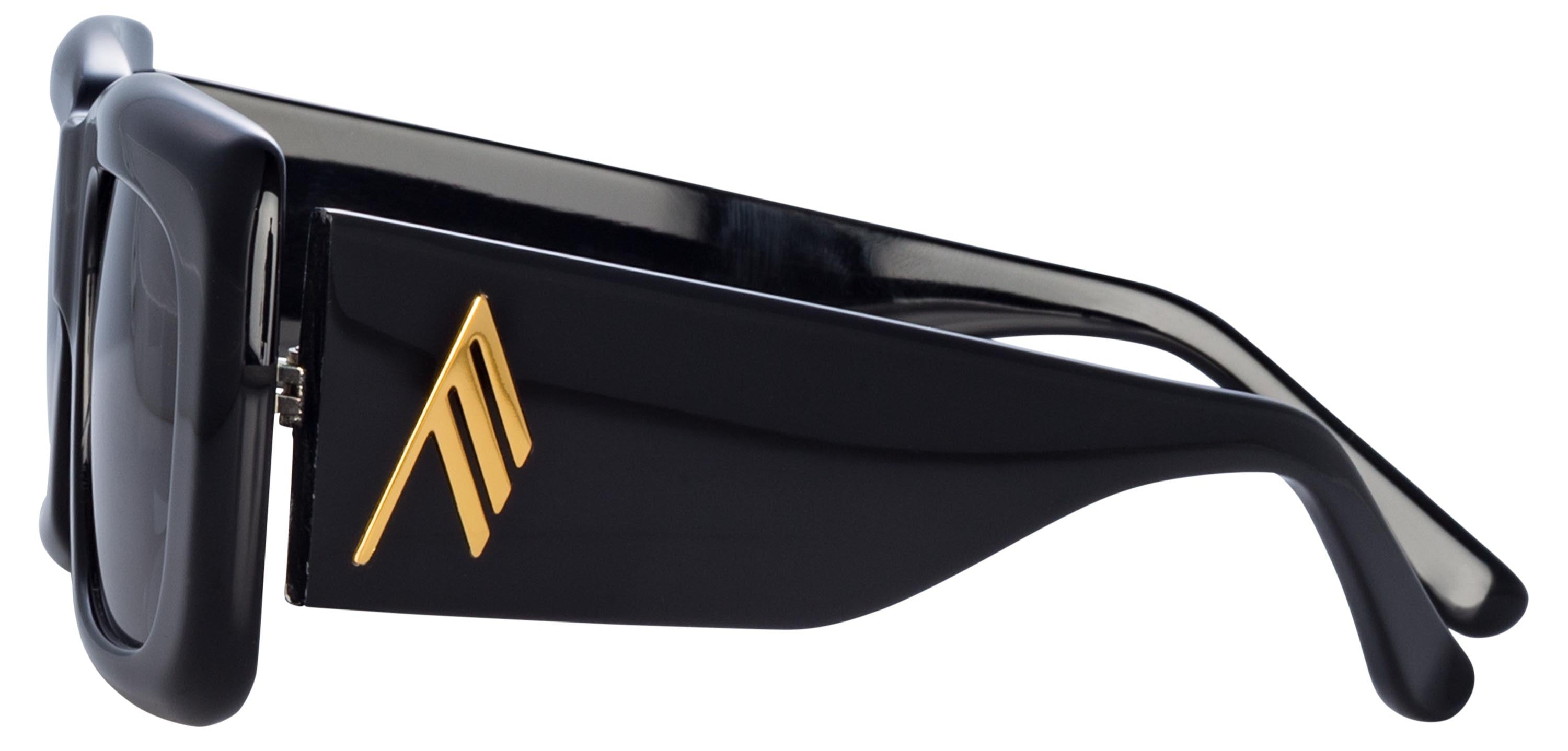 Color_ATTICO3C1SUN - The Attico Marfa Rectangular Sunglasses in Black