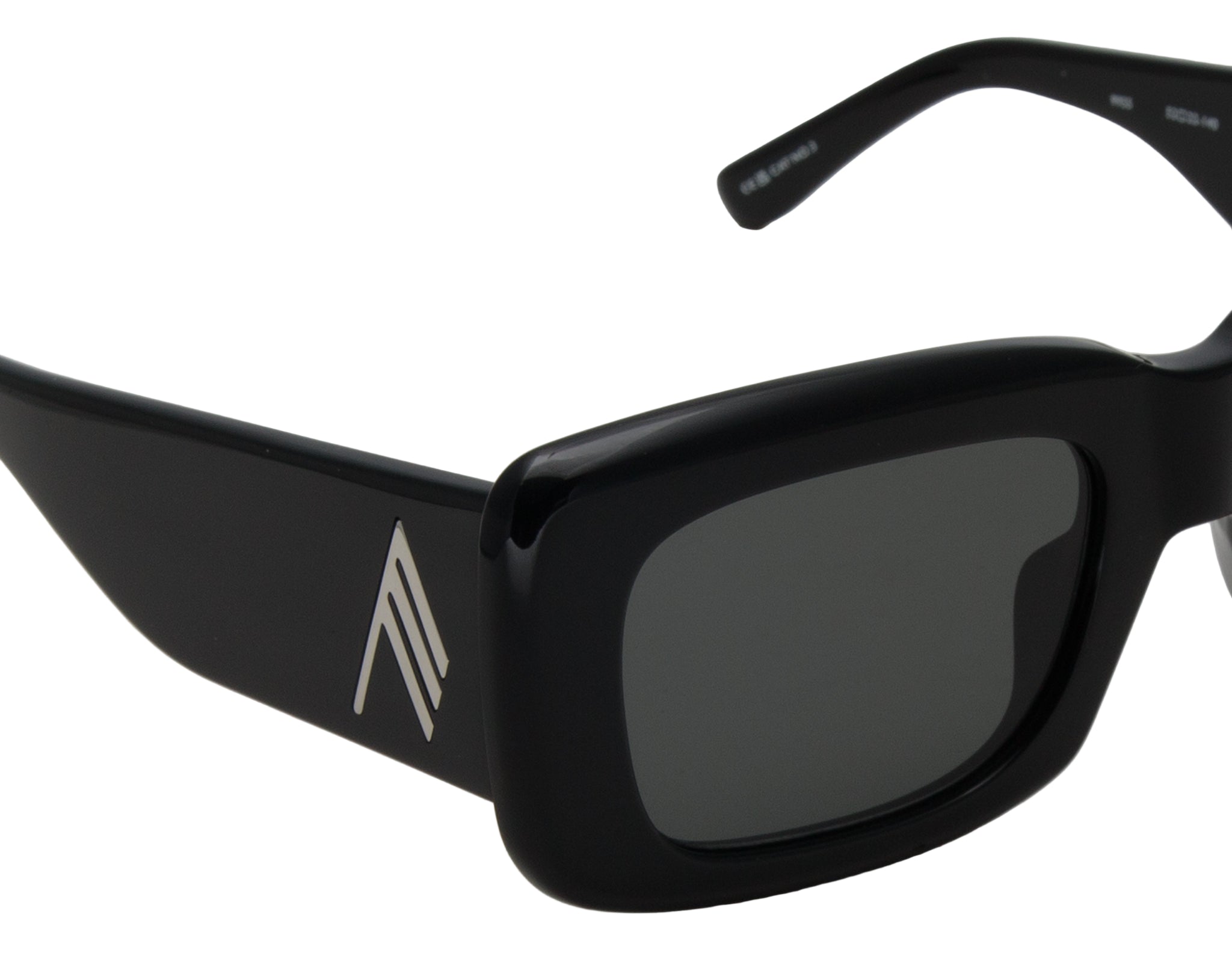 Color_ATTICO3C30SUN - The Attico Marfa Rectangular Sunglasses in Black and Silver