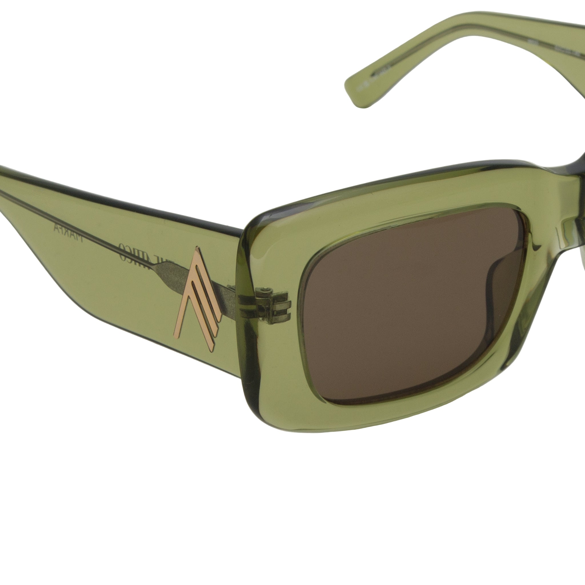 Color_ATTICO3C32SUN - The Attico Marfa Rectangular Sunglasses in Green