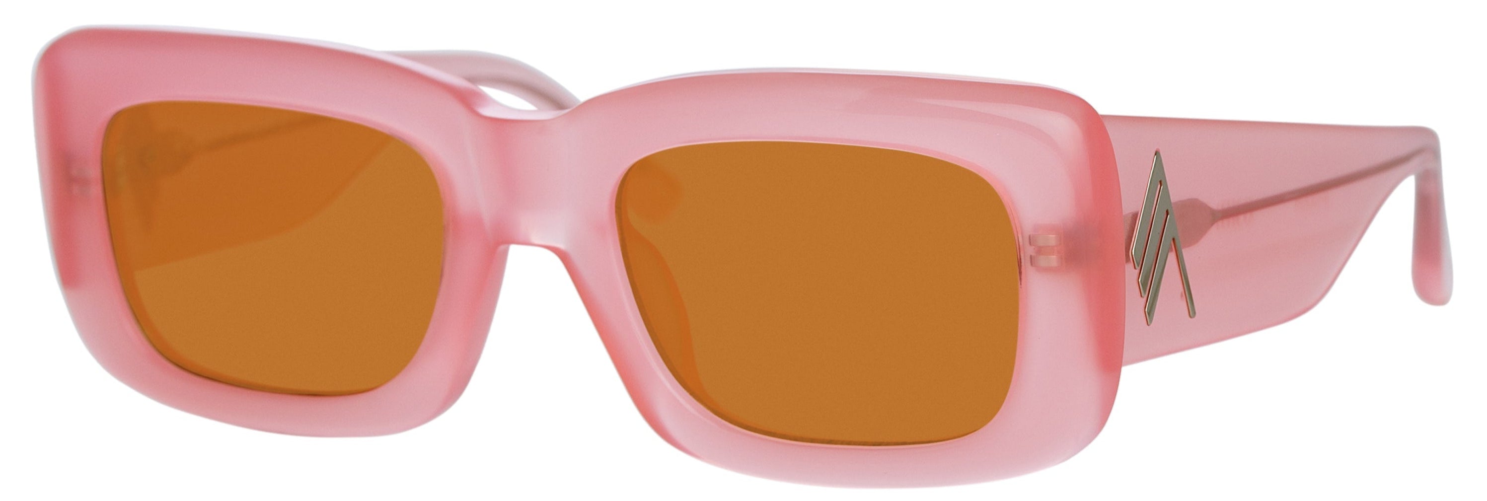 Color_ATTICO3C23SUN - The Attico Marfa Rectangular Sunglasses in Pink
