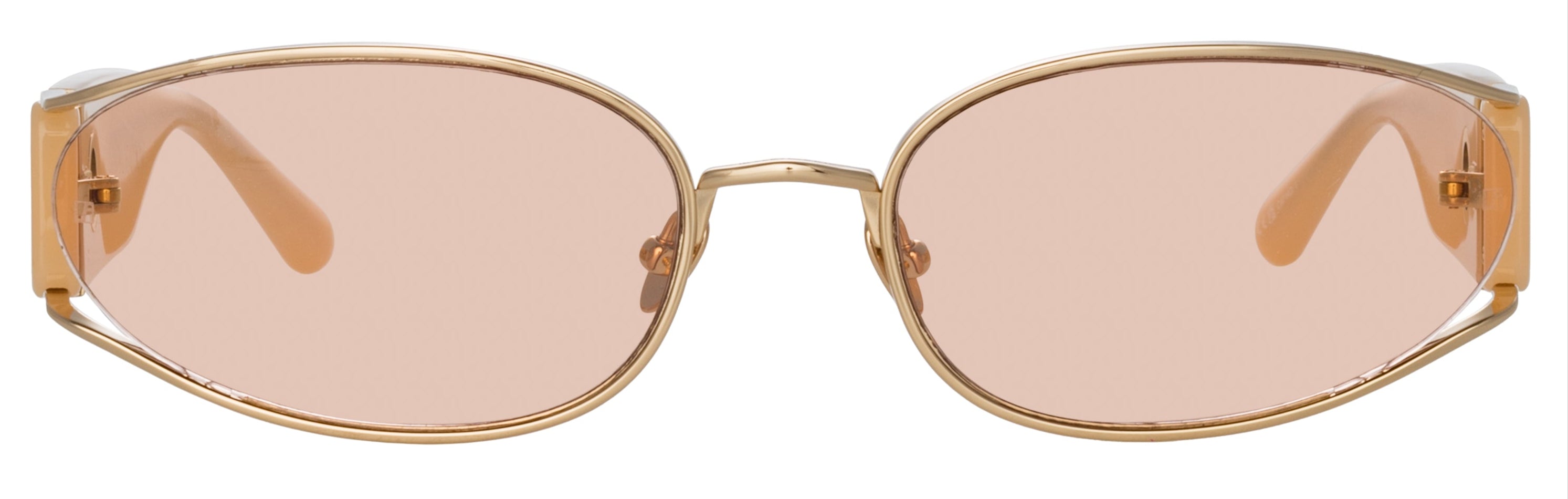 Color_LFL1157C5SUN - Shelby Cat Eye Sunglasses in Peach