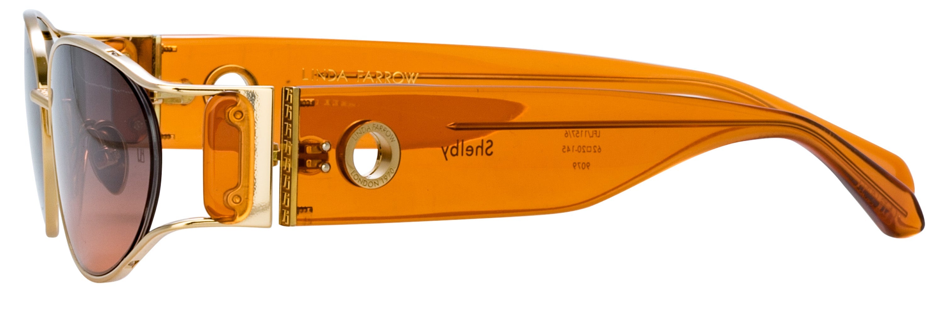 Color_LFL1157C6SUN - Shelby Cat Eye Sunglasses in Orange