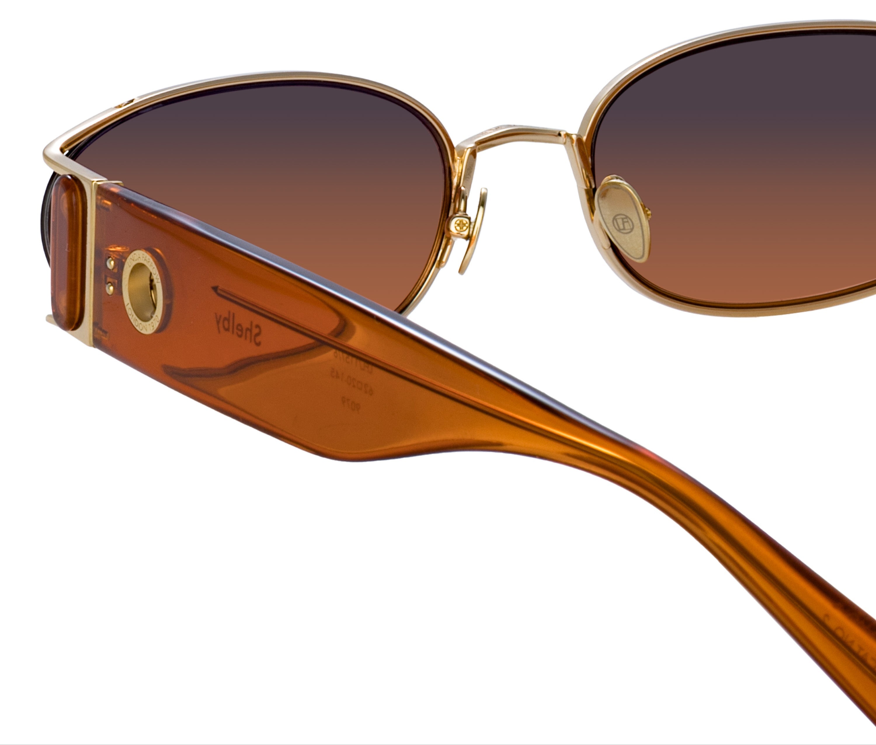 Color_LFL1157C6SUN - Shelby Cat Eye Sunglasses in Orange