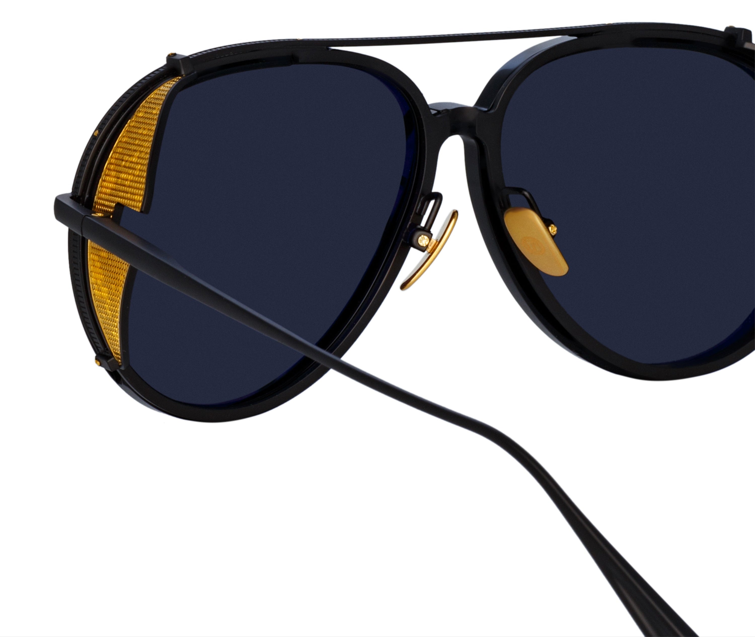 Color_LFL1358C1SUN - Maverick Aviator Sunglasses in Nickel (Men's)