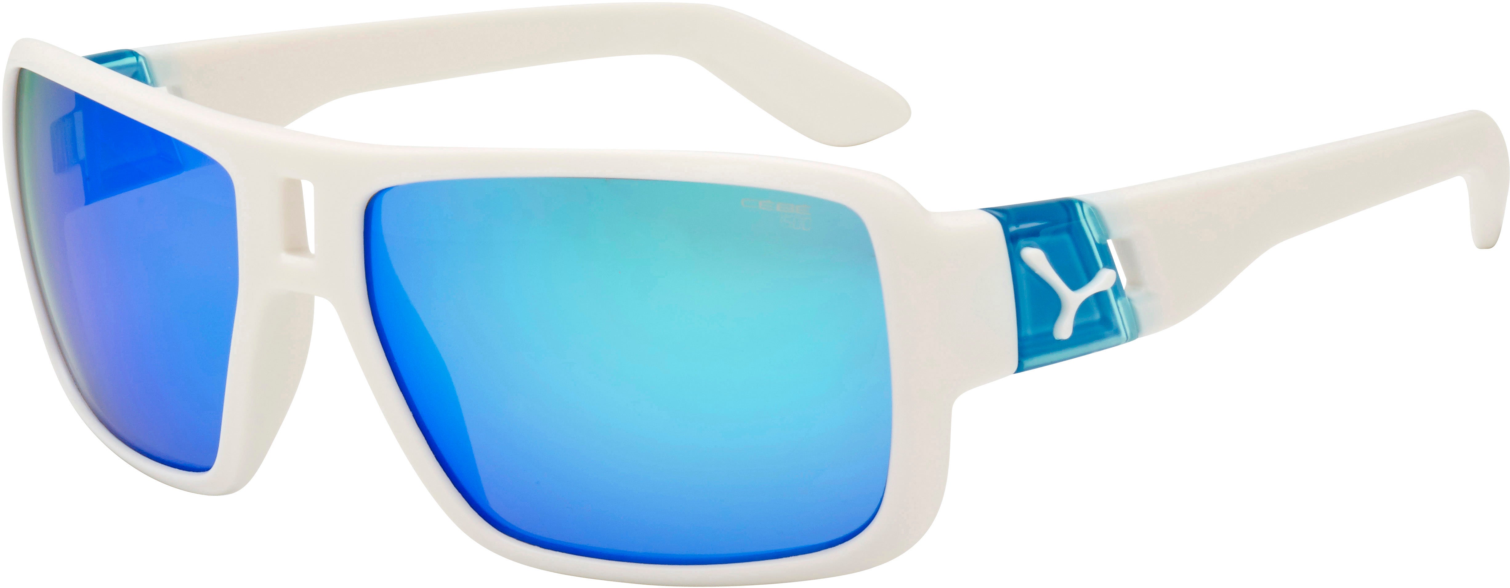 Color_Matt White Blue - 1500 Grey PC Blue Flash Mirror Cat.3 ( CBLAM3 )