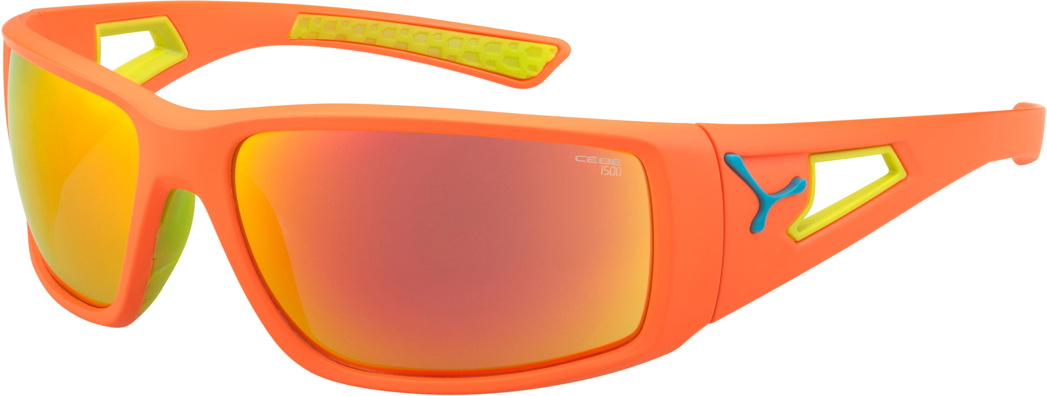 Color_Matt Orange Lime - 1500 Grey PC AF Red Flash Mirror Cat.3 ( CBSES2 )