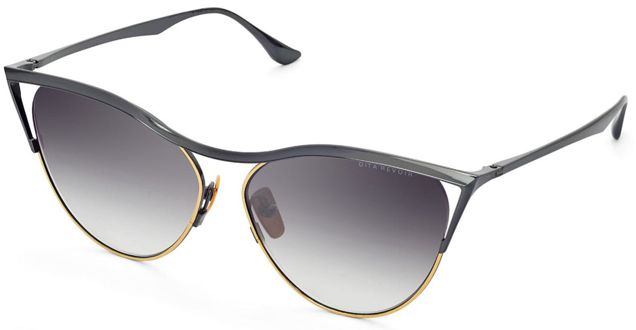 Color_DTS509-59-03 - Black Rhodium - Yellow Gold / Dark Grey To Clear