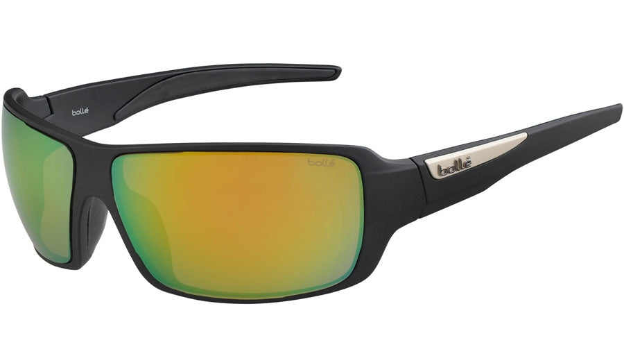 Color_12221 - Matte Black HD Polarized Brown Emerald