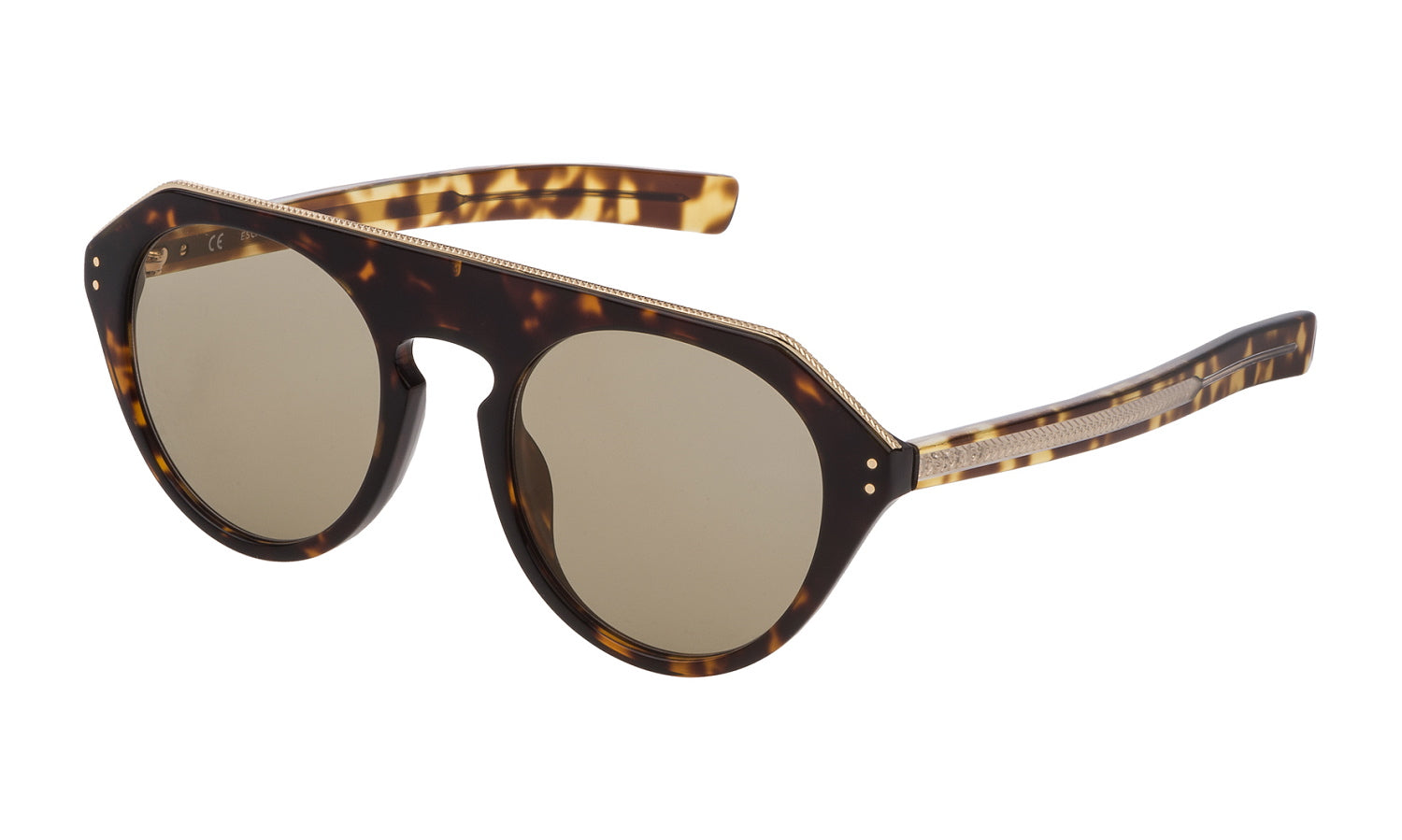 Color_722G - Shiny Dark Havana - Brown / Mirror Gold