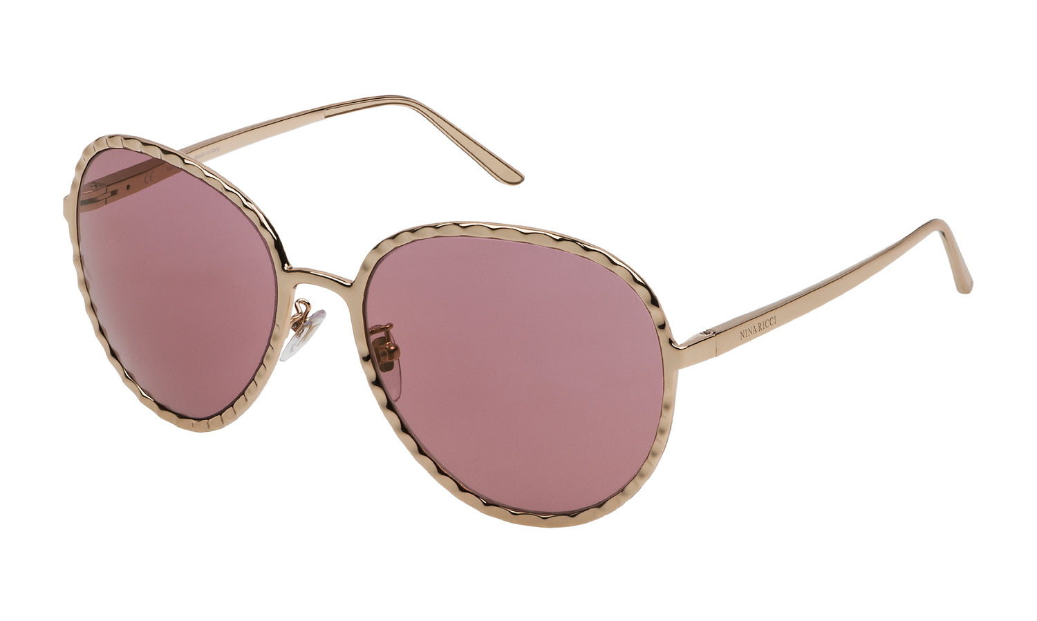 Color_8H2X - Shiny Light Gold - Pink / Mirror Gold