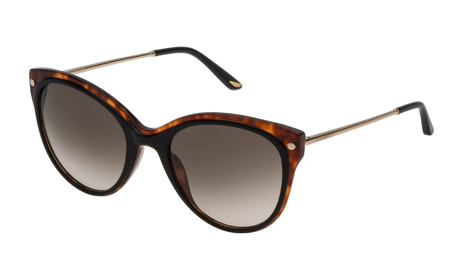 Color_09RA - Beige + Shiny Havana - Green Gradient Powder