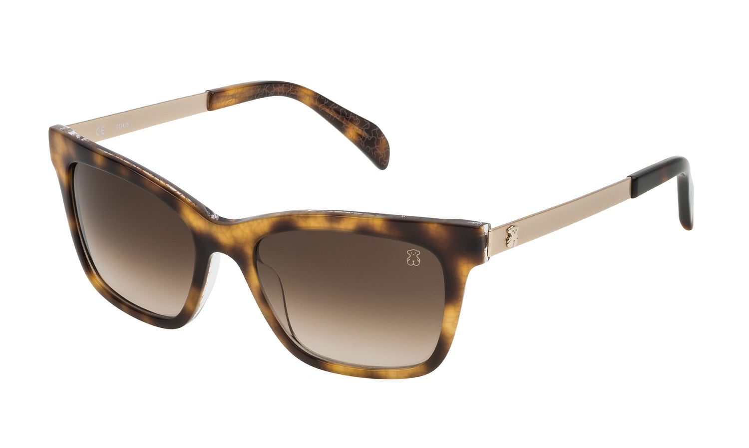 Color_09RG - Logomania On Dark Havana - Brown Gradient