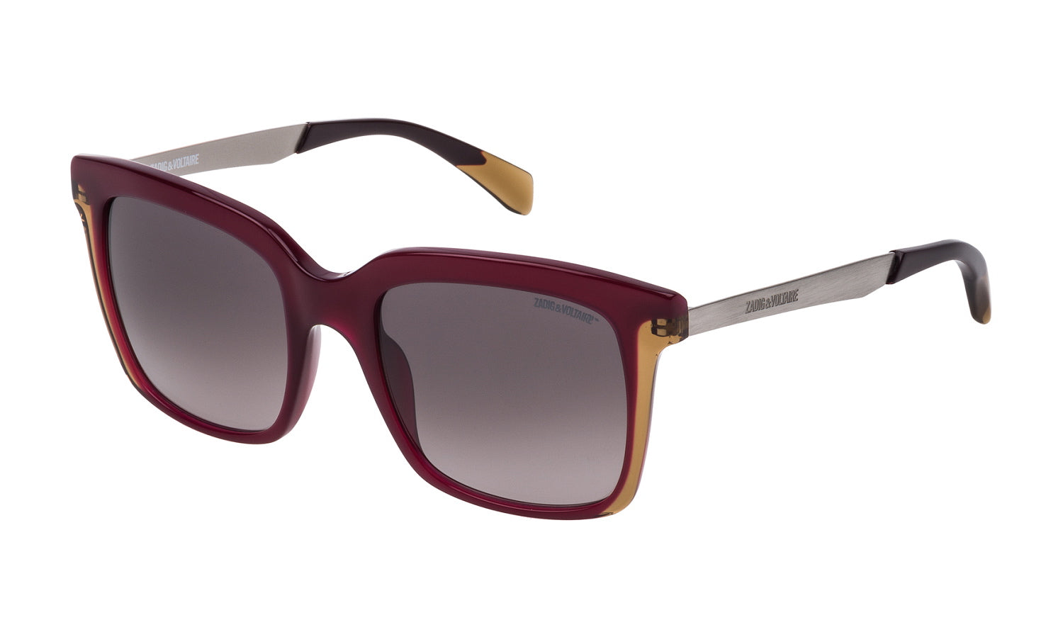 Color_099N - Shiny Opaline Burgundy - Smoke Gradient