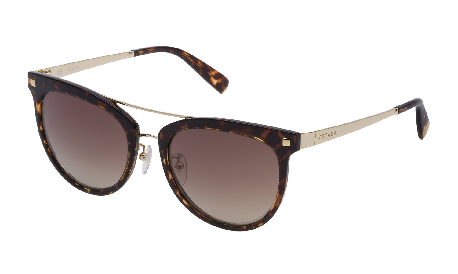 Color_781X - Shiny Brown Havana - Brown Gradient / Mirror Silver