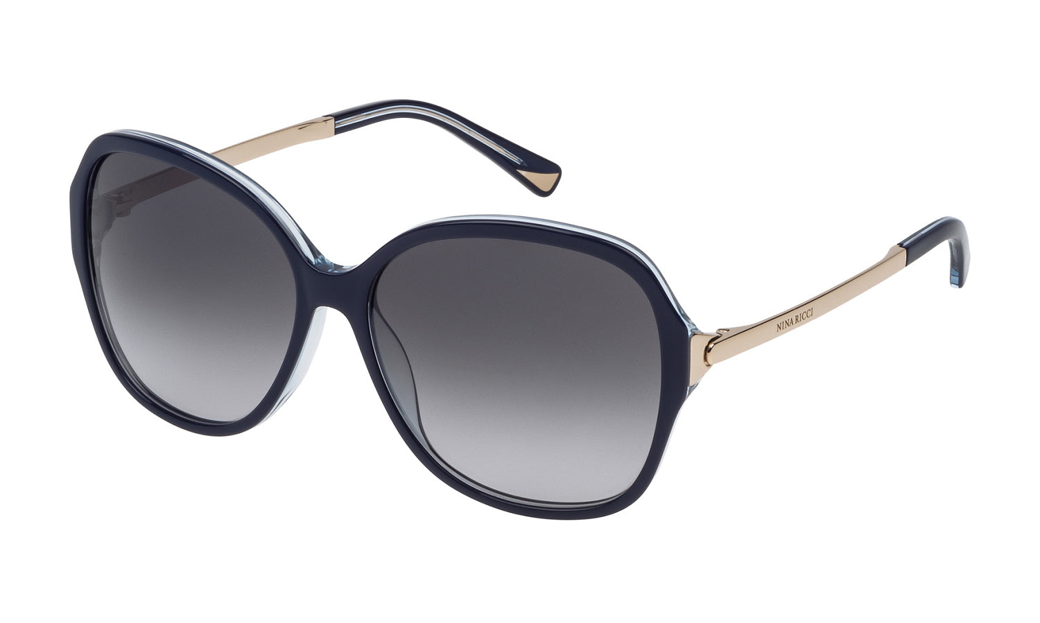 Color_0M30 - Blue + Transparent Light Blue - Smoke Gradient