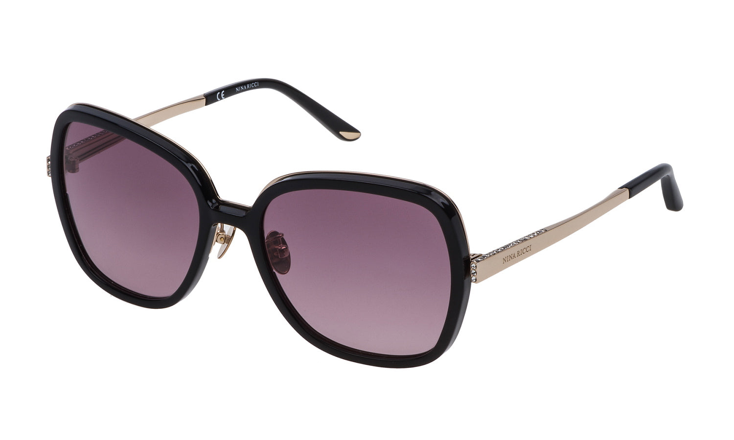 Color_0Z42 - Shiny Black - Violet Gradient Pink