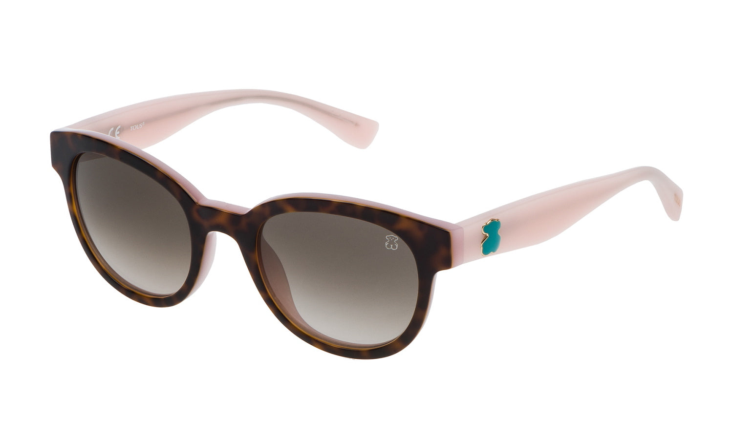 Color_01GQ - Brown Havana + Lilac - Green Gradient Powder