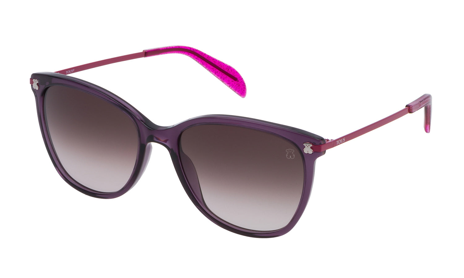 Color_09PW - Shiny Transparent Purple - Brown Gradient Pink