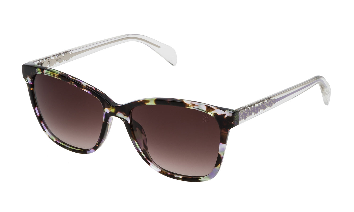 Color_05AH - Brown / Green / Violet Havana - Brown Gradient