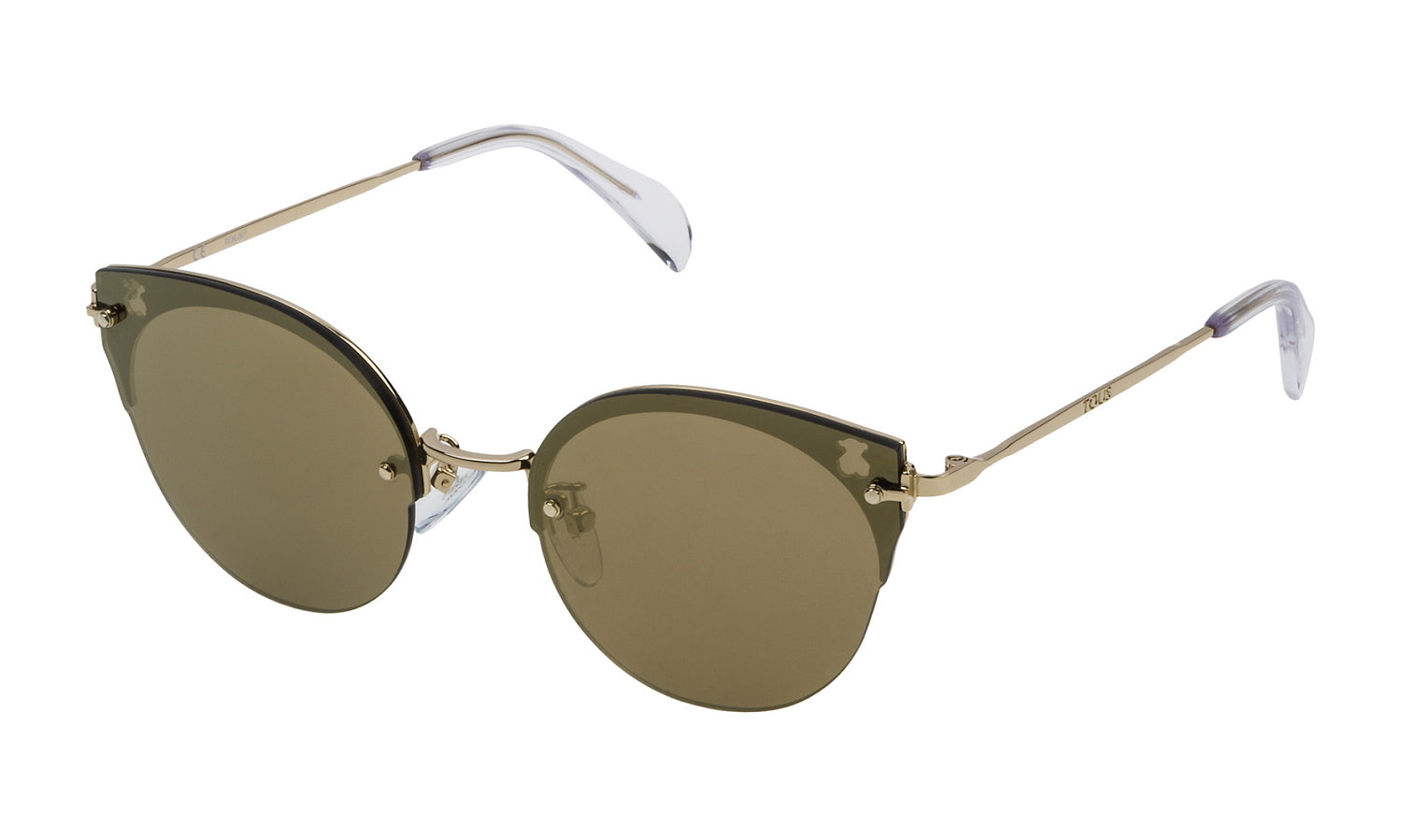 Color_300G - Shiny Rose Gold - Brown / Mirror Gold