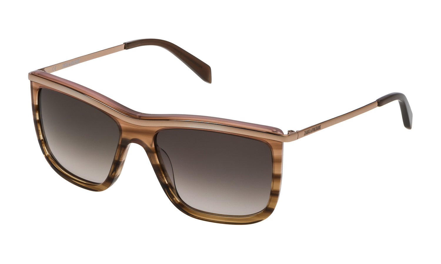 Color_06B1 - Pink Gradient Brown - Green Gradient Powder