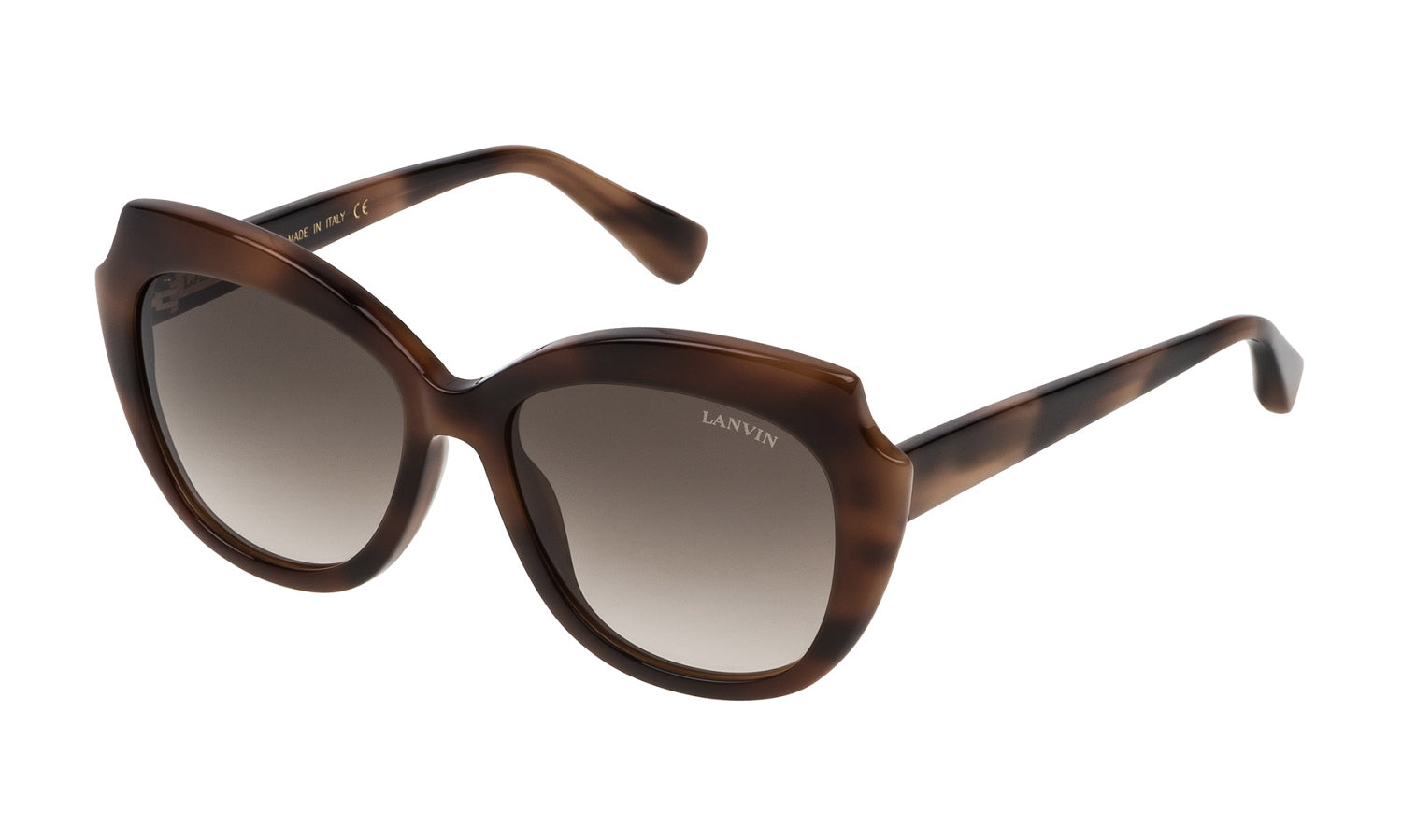 Color_0752 - Shiny Dark Havana - Green Gradient Brown