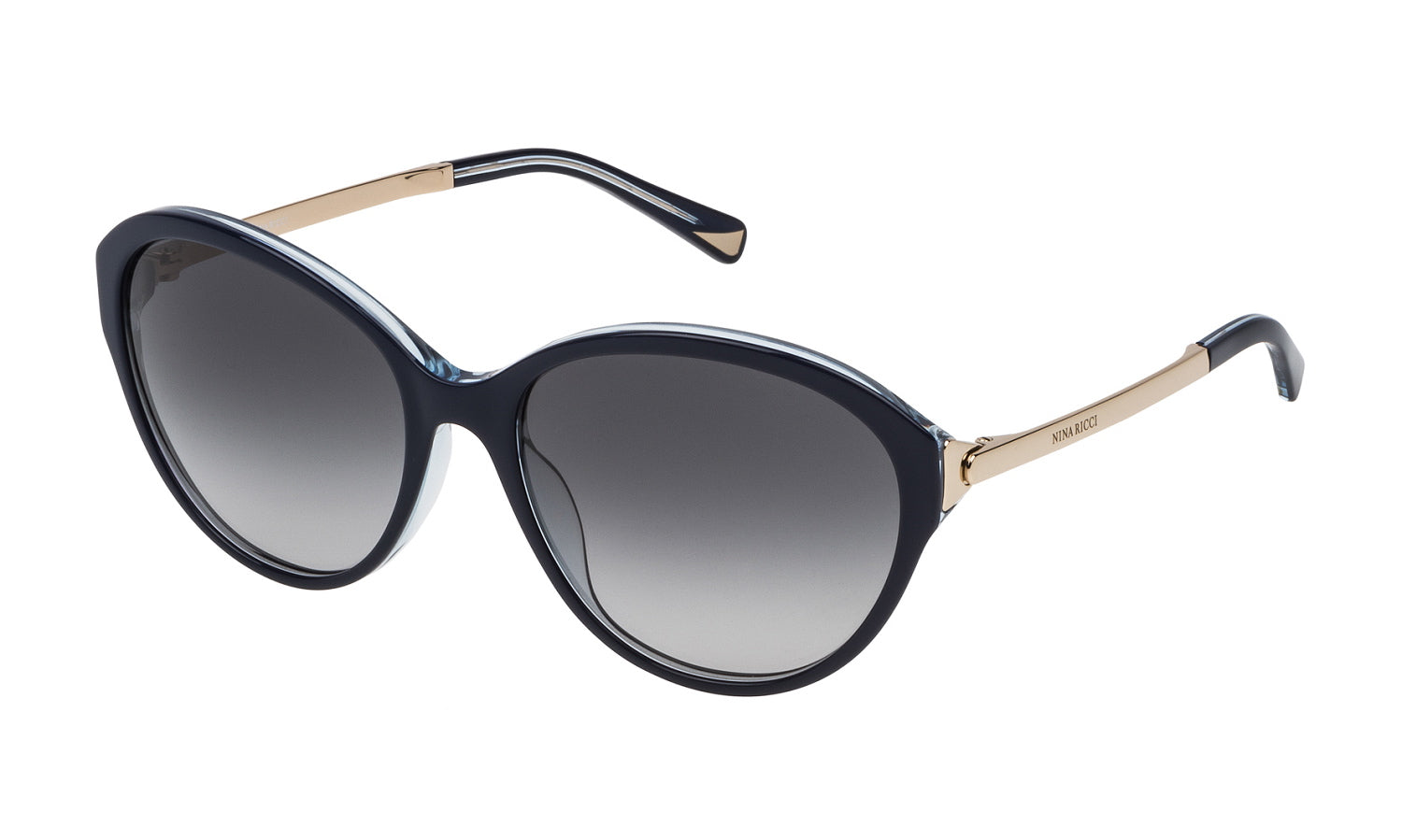 Color_0M30 - Blue + Transparent Light Blue - Smoke Gradient