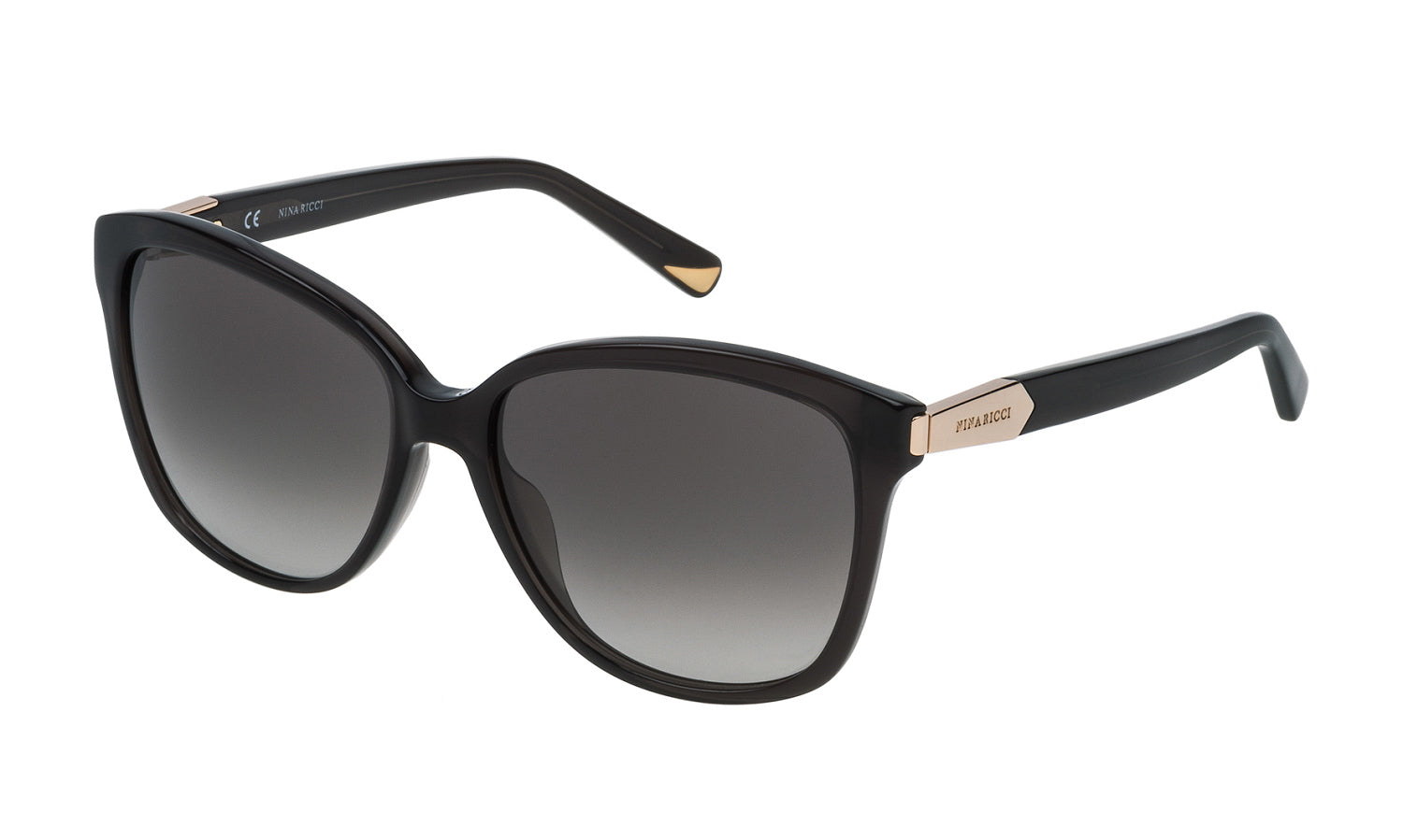 Color_0705 - Shiny Transparent Dark Grey - Brown Gradient Green