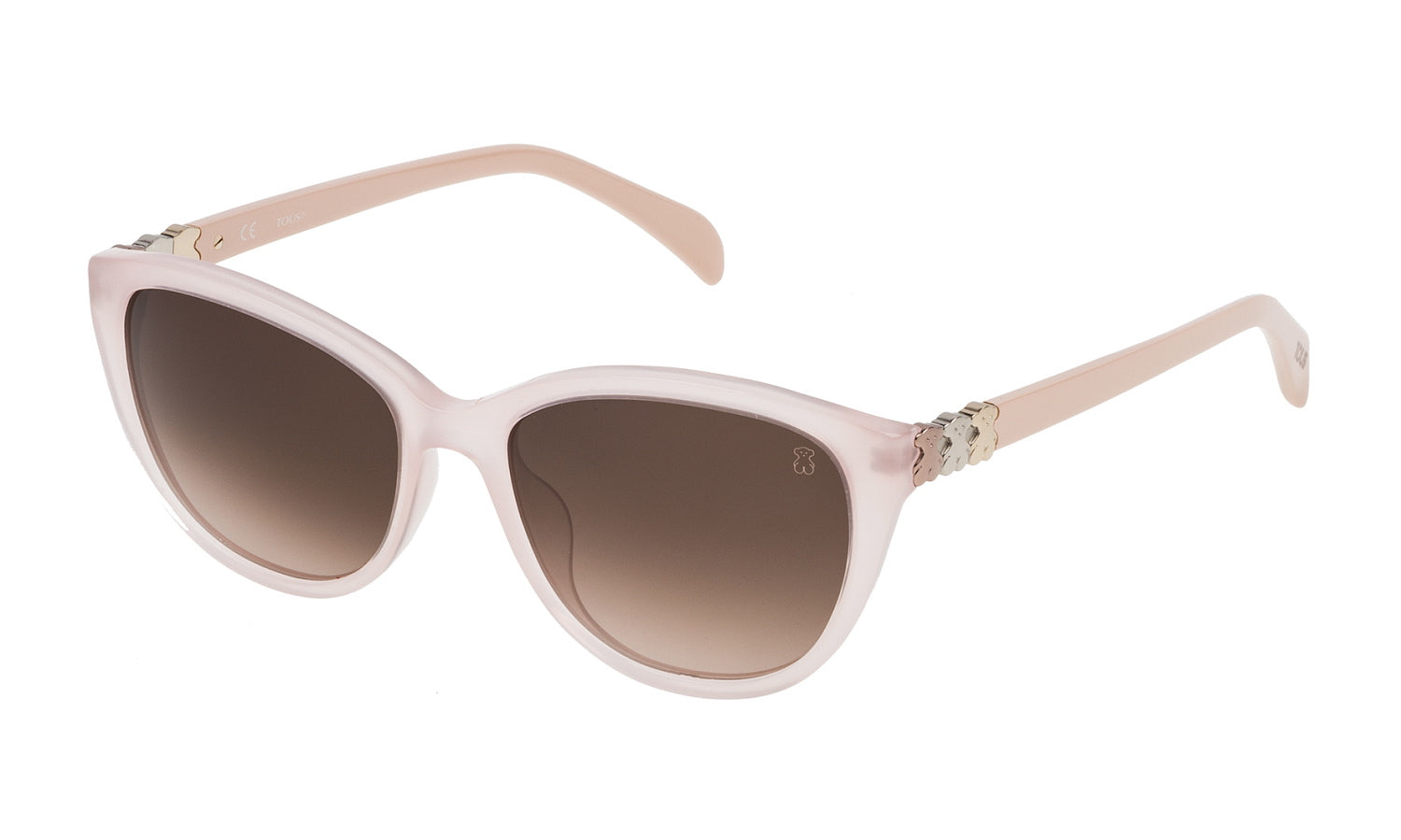 Color_02AR - Shiny Opaline Pale Pink - Brown Gradient