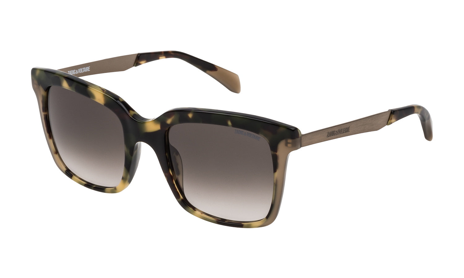 Color_0741 - Shiny Yellow Havana - Green Gradient Powder