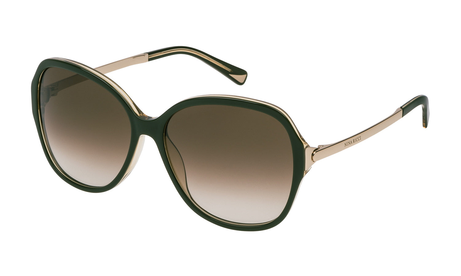 Color_0J63 - Olive Green + Transparent Yellow - Brown Gradient