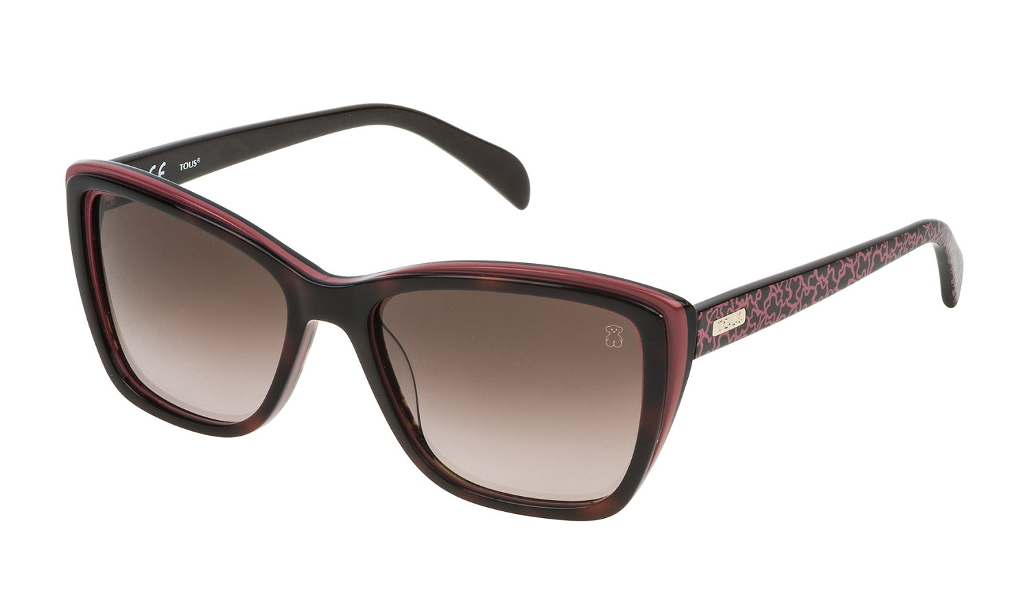 Color_0AHL - Havana With Fuchsia Parts - Brown Gradient Pink