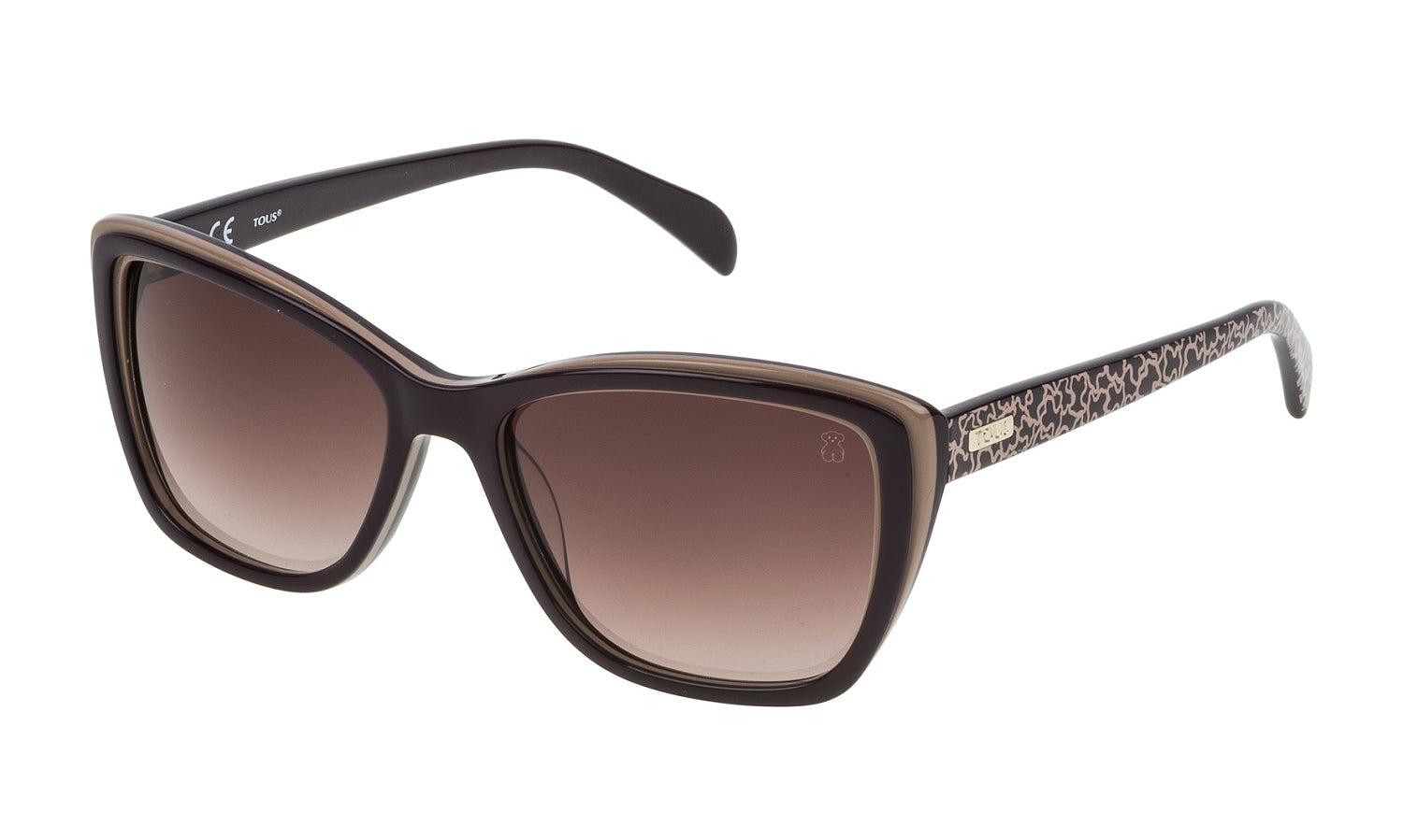 Color_06XF - Plum Purple + Brown Layered - Brown Gradient