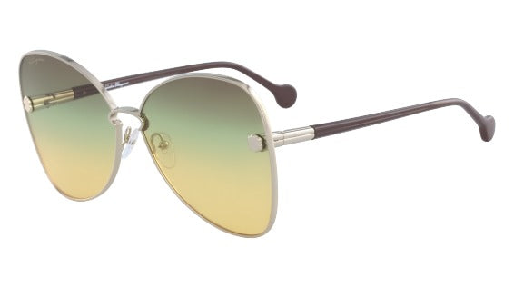 Color_(707) GOLD/BROWN GREEN YELLOW LENS