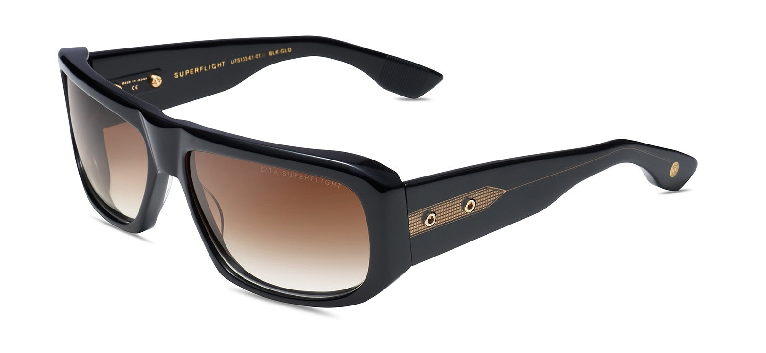 Color_DTS133-61-01 - BLACK/YELLOW GOLD / BROWN GRADIENT