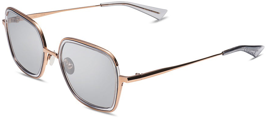 Color_CRS024-53-03 - Satin Light Grey Crystal - Rose Gold / Grey