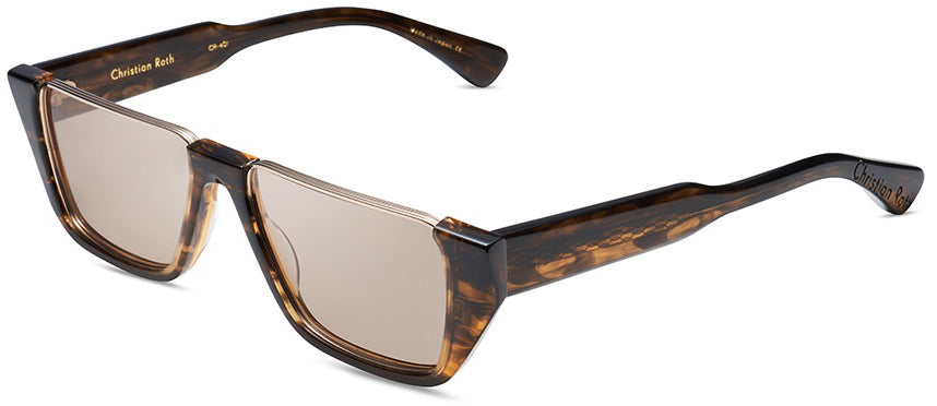 Color_CRS022-54-03 - Brown Smoke - White Gold / Light Brown