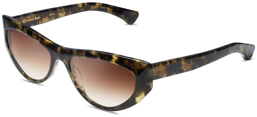 Color_CRS020-57-02 - Black Yellow Tortoise / Brown Gradient