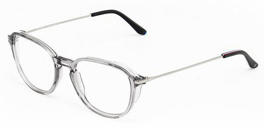 Color_FRAME ONLY - VL19040003 - Gris clair transp. /Ruthénium