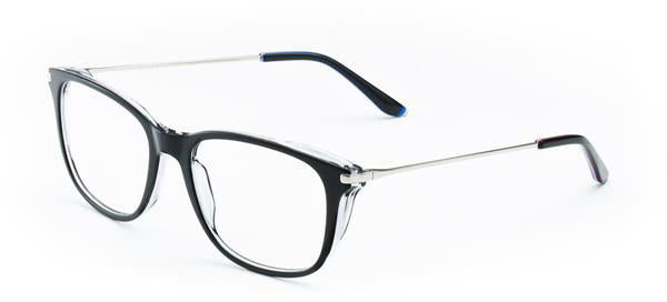Color_FRAME ONLY - VL18010001 - Noir/Transparent/Argent
