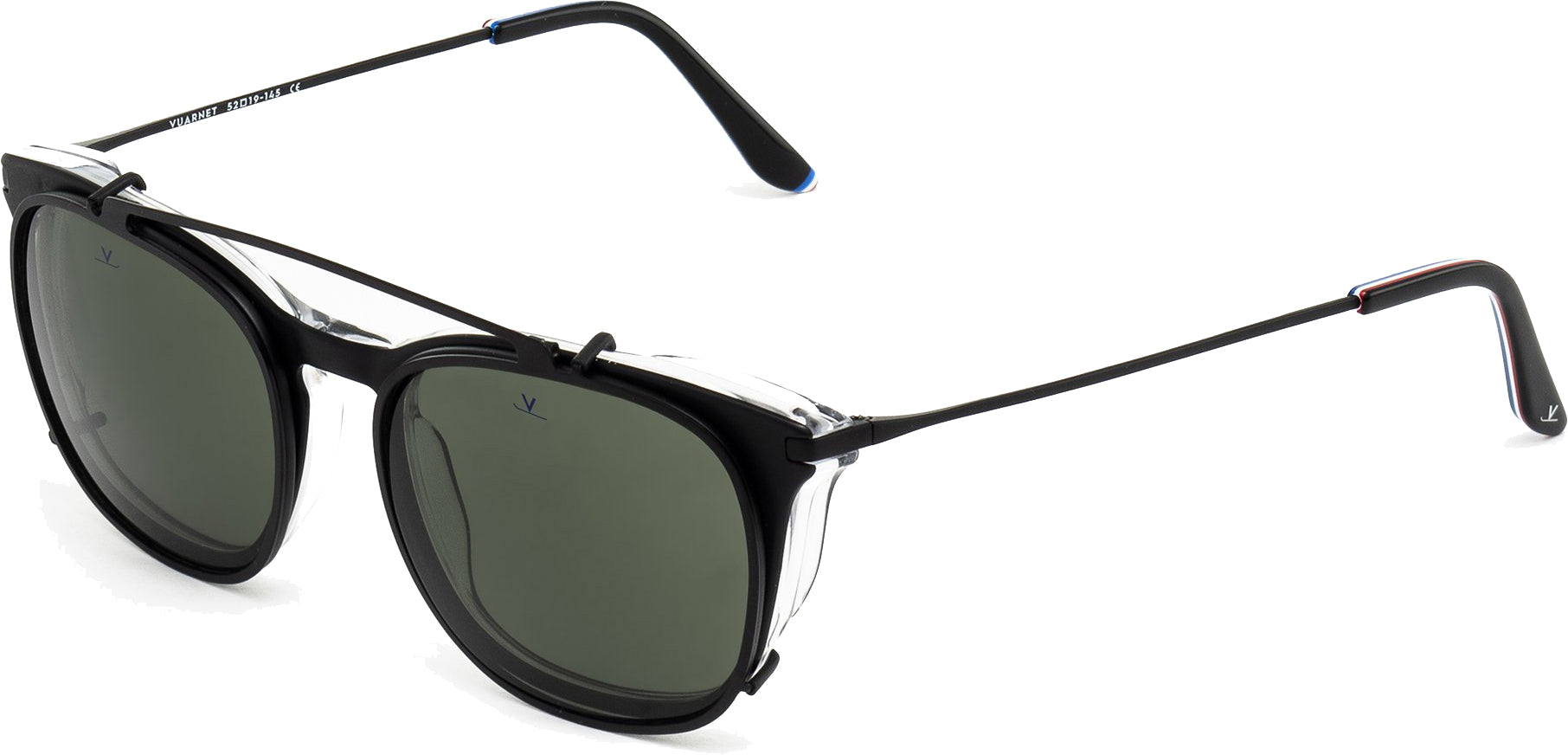 Color_FRAME + CLIP - VL190600011121 - CLIP-0N 1906 Noir mat / Cristal / Pure Grey