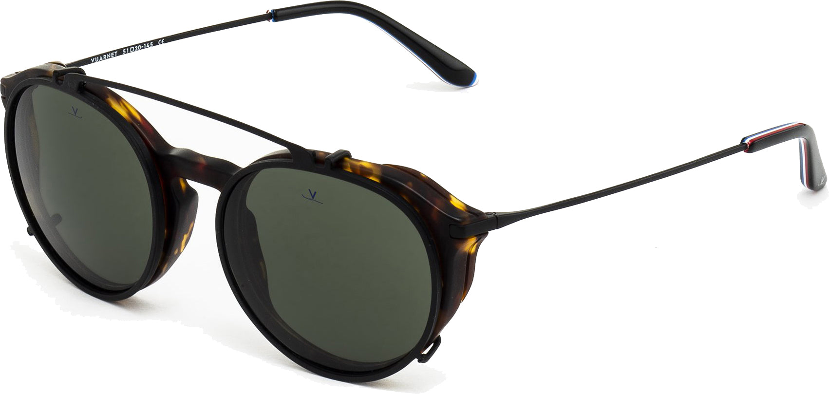 Color_FRAME + CLIP - VL190500021121 - CLIP-ON 1905 Ecaille / Noir / Pure Grey