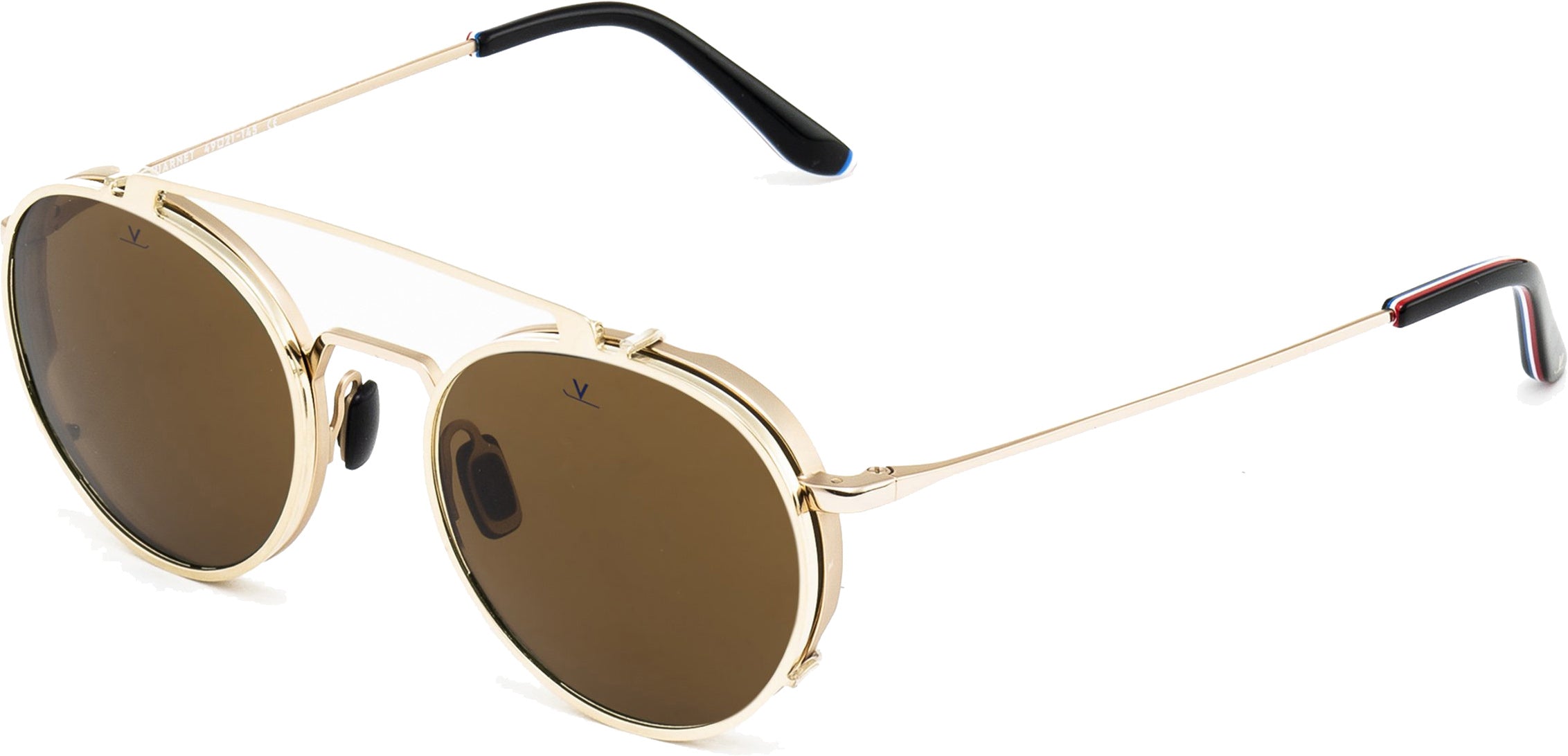 Color_FRAME + CLIP - VL190300022121 - CLIP-ON 1903 Doré / Pure Brown