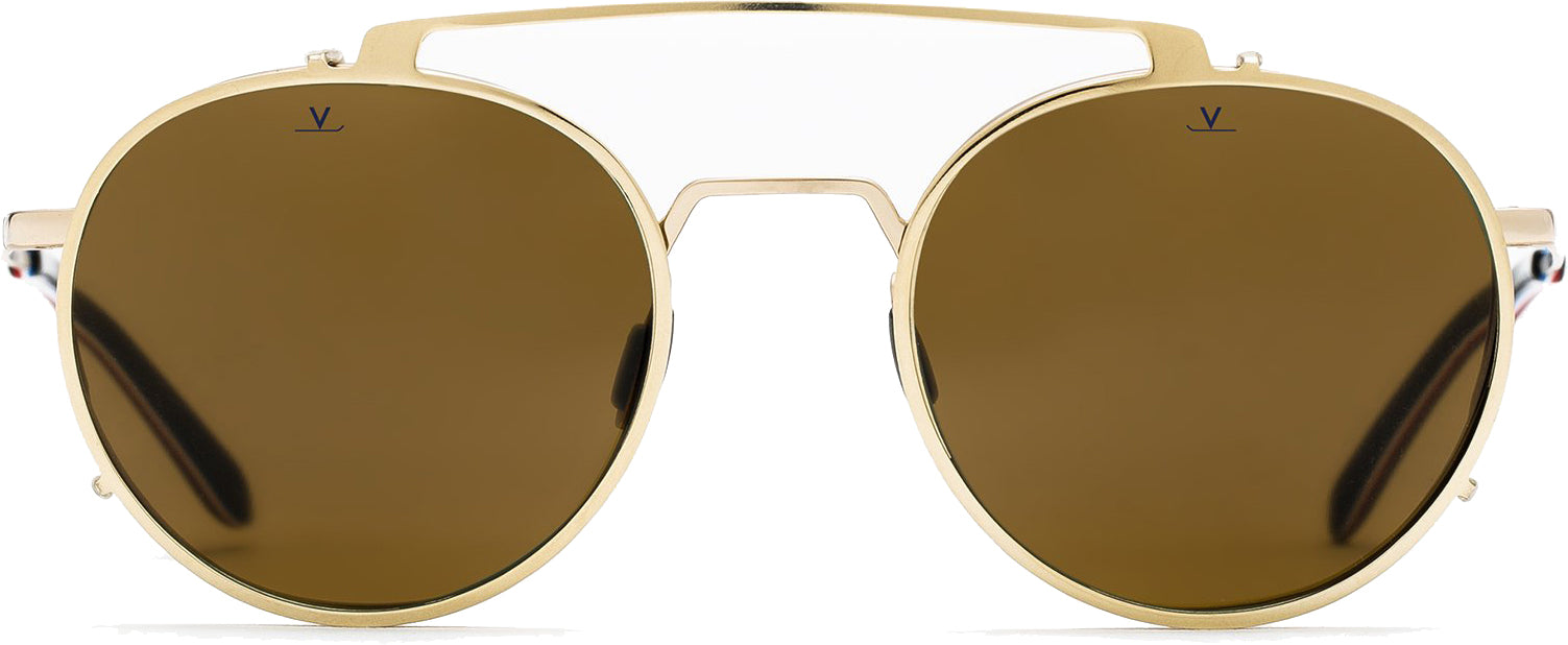 Color_FRAME + CLIP - VL190300022121 - CLIP-ON 1903 Doré / Pure Brown